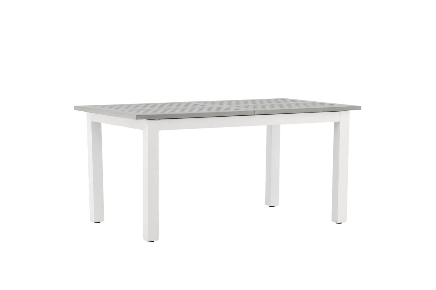 Albany matbord 160/240x90 cm vit/grå Venture Home Albany matbord 160/240x90 cm vit/grå Venture Home