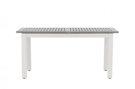 Albany matbord 160/240x90 cm vit/grå Venture Home