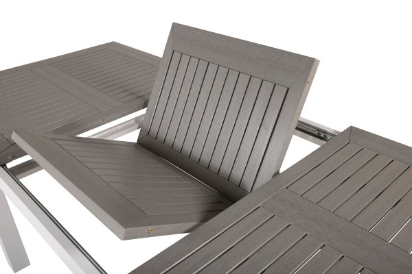 Albany matbord 152/210x90 cm vit/grå Venture Home