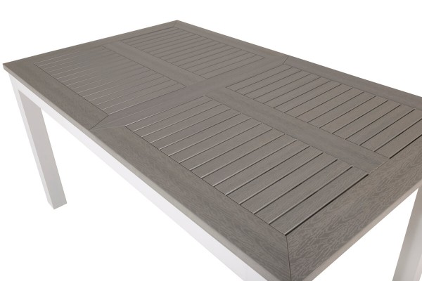 Albany matbord 152/210x90 cm vit/grå Venture Home