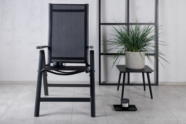 Albany light positionsstol 2-pack svart Venture Home