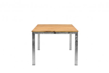 Zenia matbord 200x100x74 cm silver/natur Venture Home