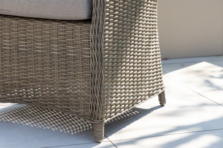 Wembley matstol 2-pack natur/brun Venture Home