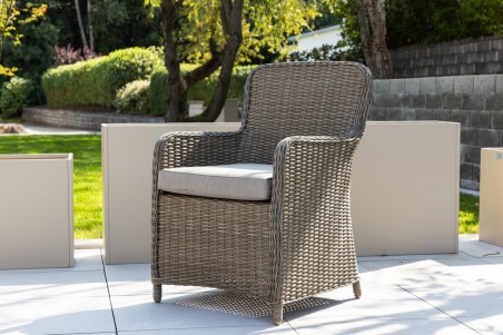 Wembley matstol 2-pack natur/brun Venture Home