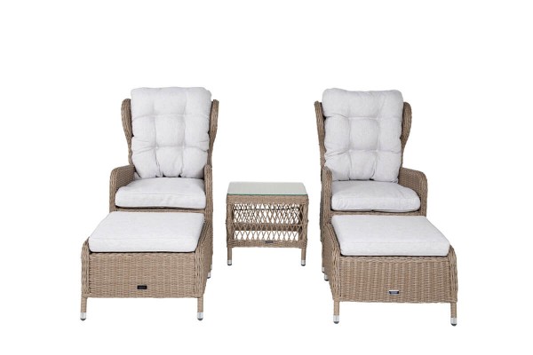 Washington loungeset recliner natur Venture Home