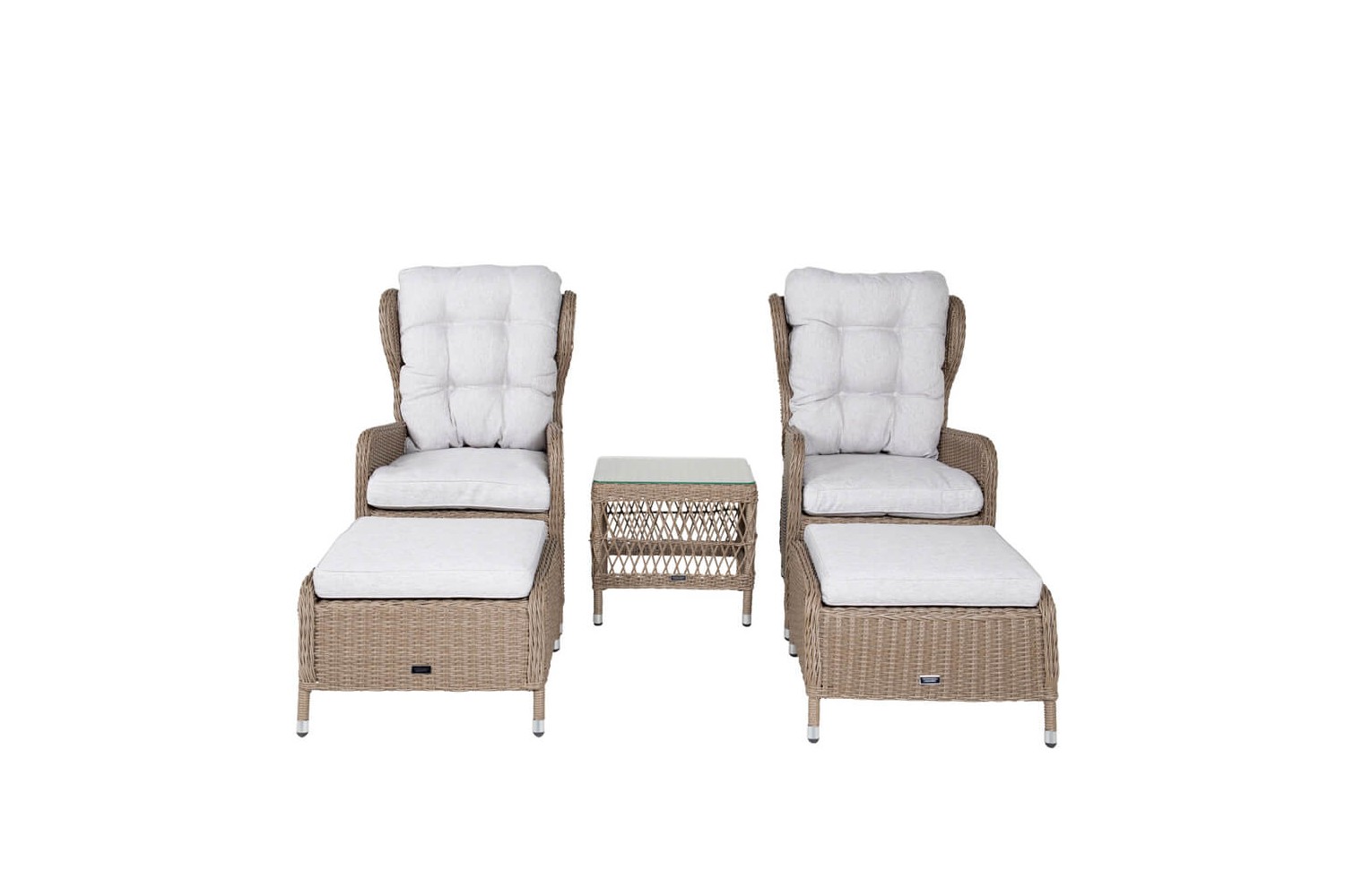 Washington loungeset recliner natur Venture Home Washington loungeset recliner natur Venture Home
