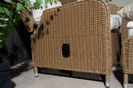 Washington loungeset recliner natur Venture Home