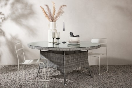 Volta matbord Ø150 cm grå Venture Home