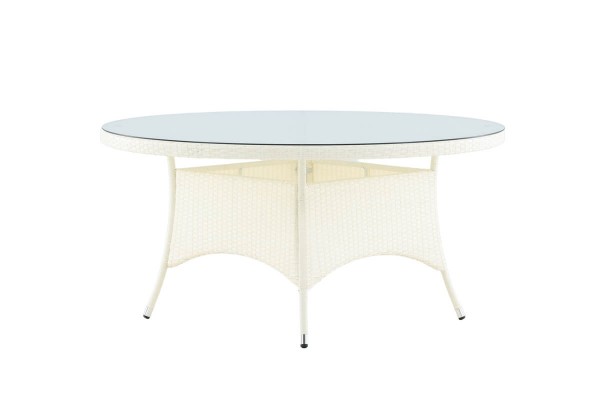 Volta matbord Ø150 cm vit Venture Home