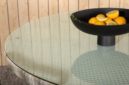Volta matbord Ø150 cm vit Venture Home