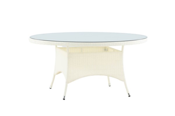 Volta matbord Ø150 cm vit Venture Home