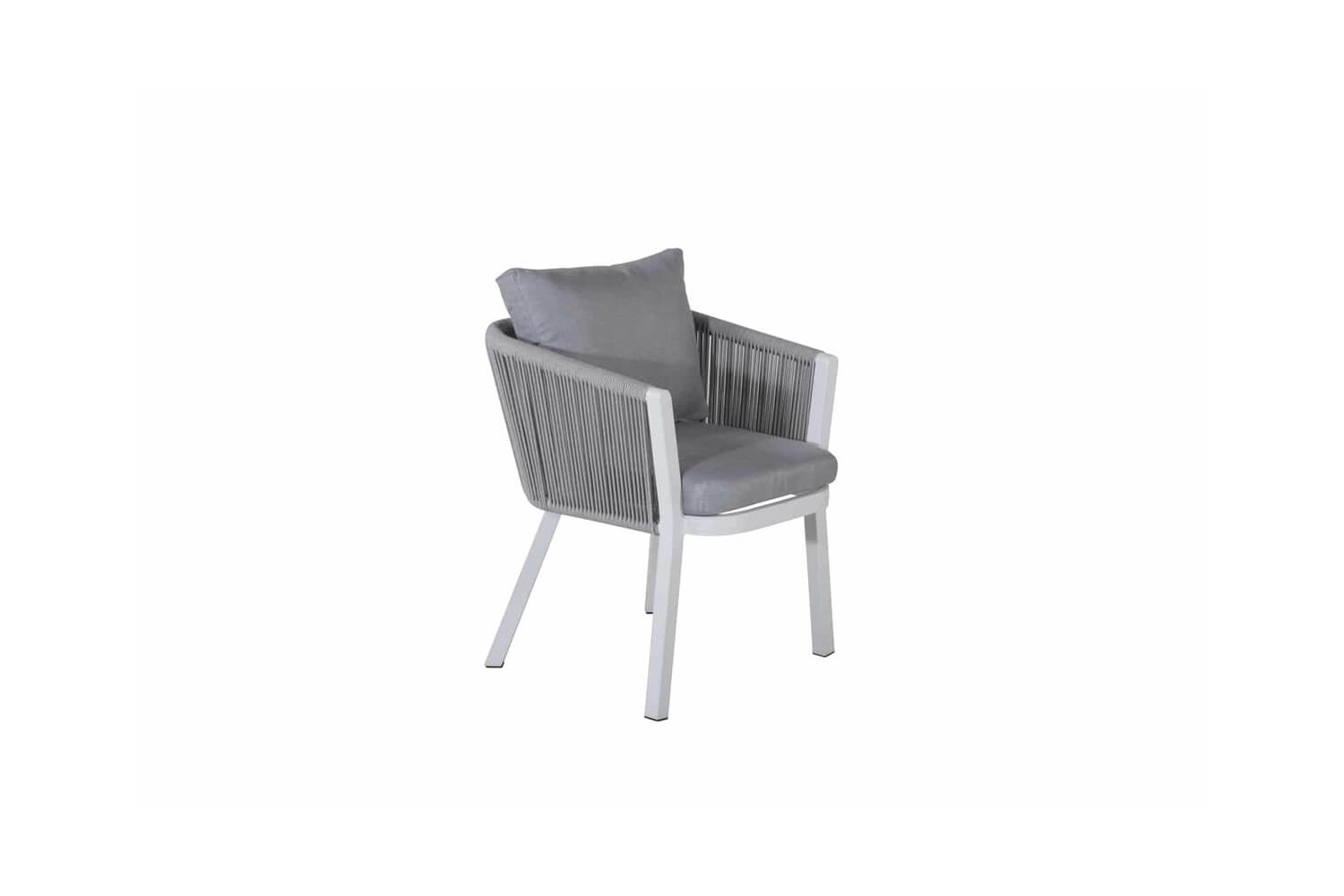 Virya matstol 2-pack vit/grå Venture Home Virya matstol 2-pack vit/grå Venture Home