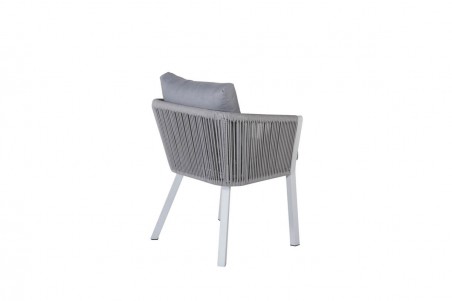 Virya matstol 2-pack vit/grå Venture Home