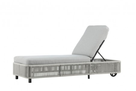 Virya solsäng grå/svart Venture Home