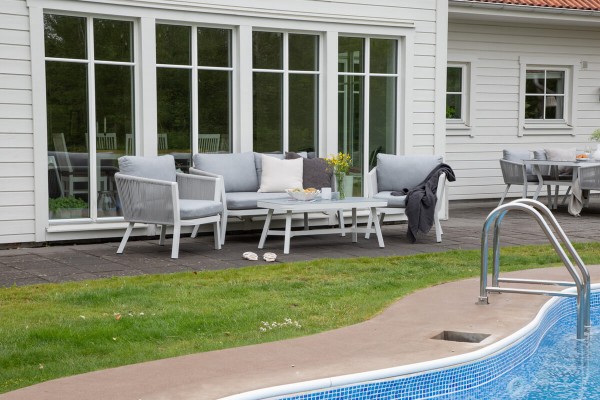 Virya soffgrupp vit/grå Venture Home