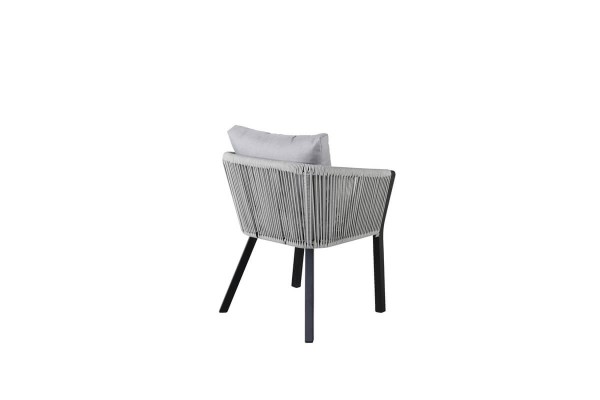 Virya matstol 2-pack svart/grå Venture Home
