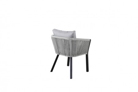 Virya matstol 2-pack svart/grå Venture Home