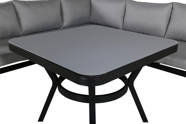 Virya hörngrupp svart/grå Venture Home