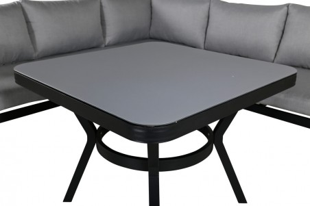 Virya hörngrupp svart/grå Venture Home