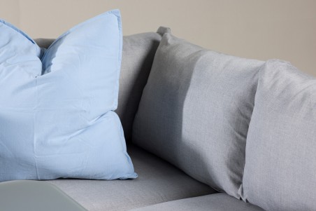 Virya hörngrupp vit/grå Venture Home