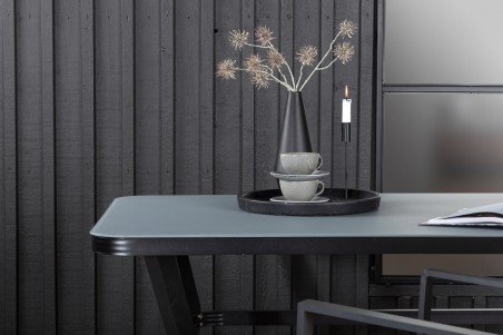 Virya matbord 160x90x74 cm svart Venture Home