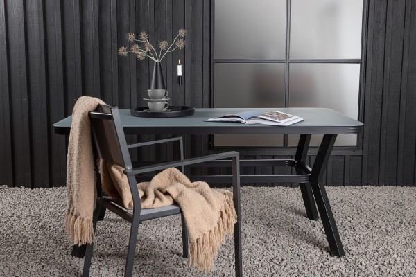 Virya matbord 160x90x74 cm svart Venture Home