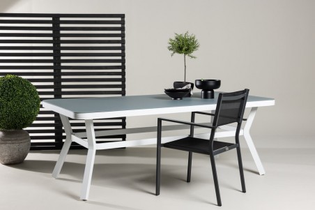 Virya matbord 200x100x74 cm vit Venture Home