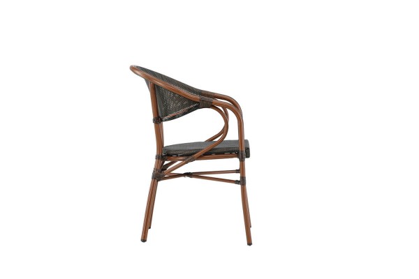 Vila caféstol 2-pack brun/svart Venture Home