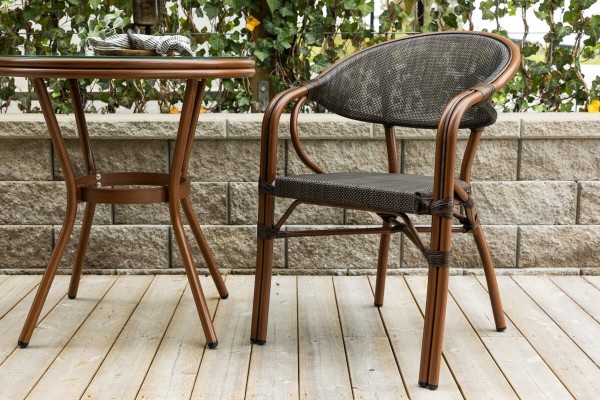 Vila caféstol 2-pack brun/svart Venture Home