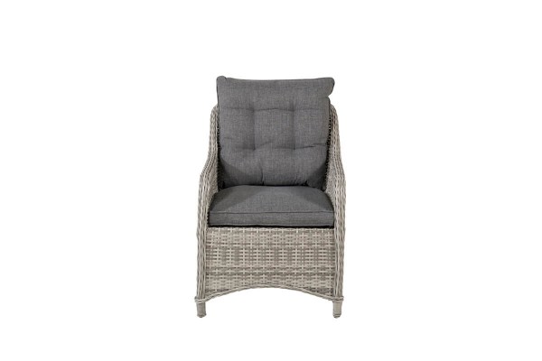 Vikelund matstol 2-pack grå Venture Home
