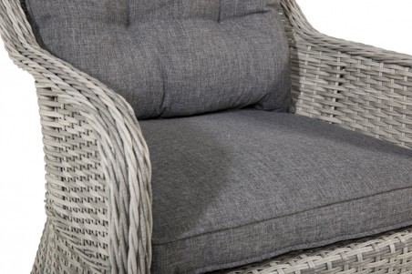 Vikelund matstol 2-pack grå Venture Home
