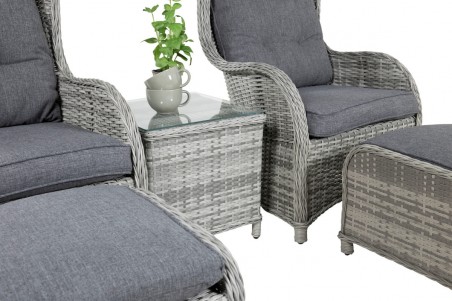 Vikelund loungeset grå Venture Home