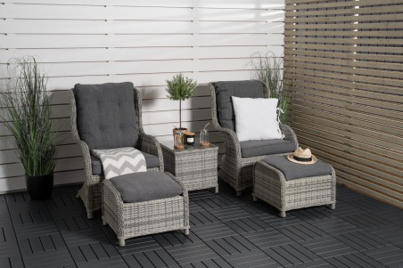 Vikelund loungeset grå Venture Home