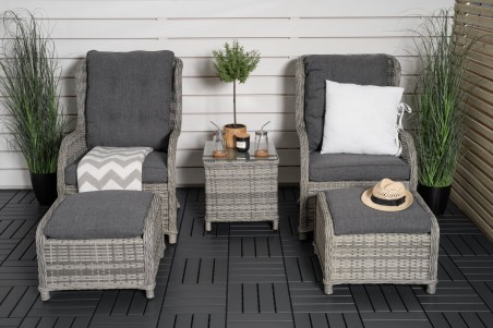 Vikelund loungeset grå Venture Home