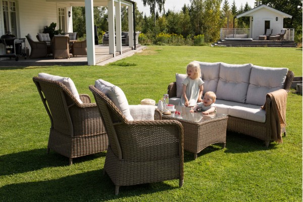 Vikelund soffgrupp natur Venture Home