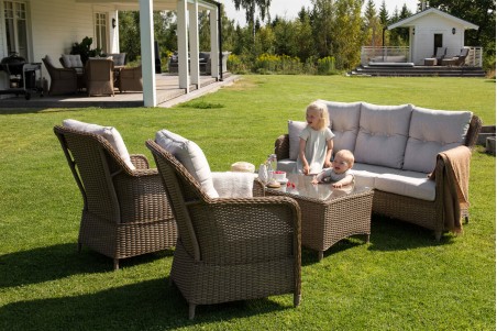Vikelund soffgrupp natur Venture Home