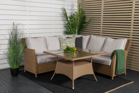 Vikelund hörngrupp natur/beige Venture Home