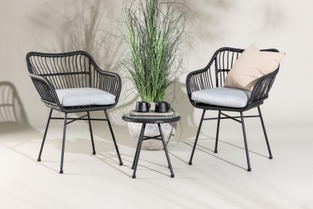 Viga loungeset svart Venture Home