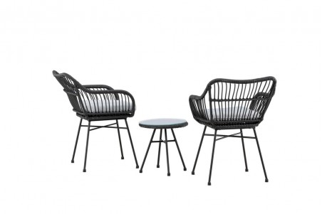 Viga loungeset svart Venture Home