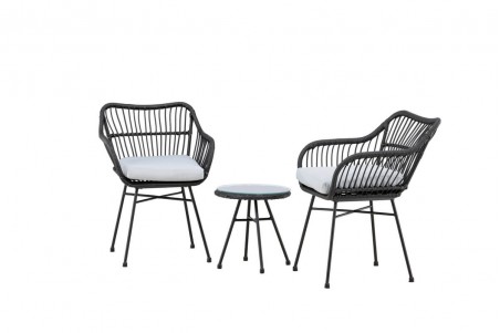 Viga loungeset svart Venture Home