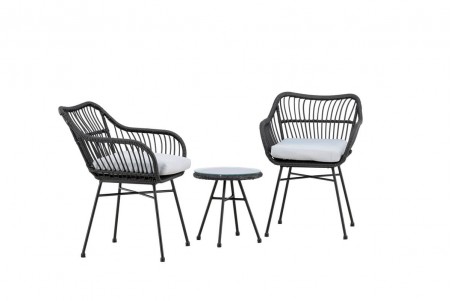 Viga loungeset svart Venture Home