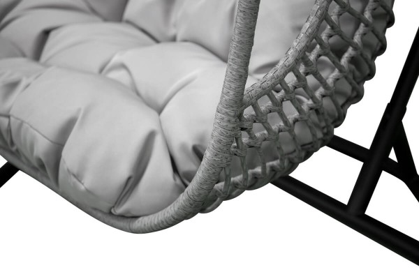 Viga hängstol svart/grå Venture Home