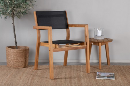 Venice matstol 2-pack natur Venture Home