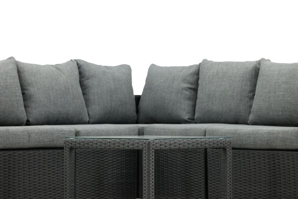 Vamos hörngrupp svart/grå Venture Home