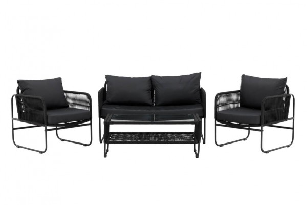 Utah soffgrupp svart Venture Home
