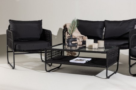 Utah soffgrupp svart Venture Home