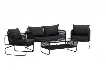 Utah soffgrupp svart Venture Home