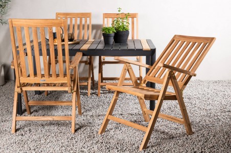 Togo & Kenya matgrupp svart/natur Venture Home