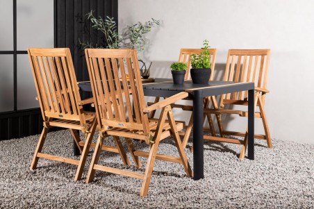 Togo & Kenya matgrupp svart/natur Venture Home