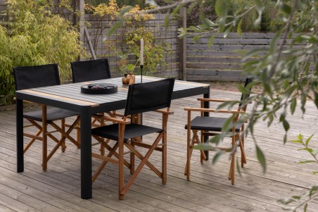 Togo matbord 150x90x75 cm svart Venture Home